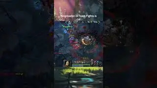 New DOTA 2 Ringmaster in Team Fights is OP v/ Nyx, Faceless Void Dazzle Support  #dota2  #shorts