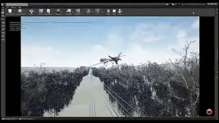 Wind gust effects on a fixed wing near powerlines - part 1