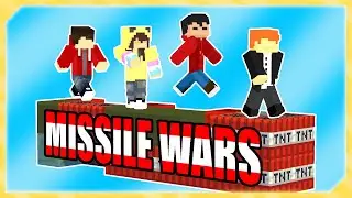Riding on Missiles in Minecraft | Missile Wars