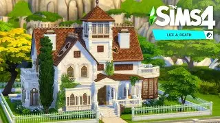 LIFE AND DEATH MANOR 🥀 The Sims 4 Early Access Speed Build (no talking)