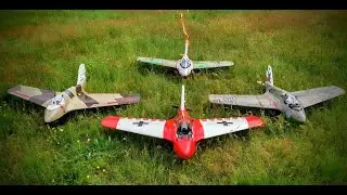 Messerschmitt - Me 163 - Chasing & Formation Training