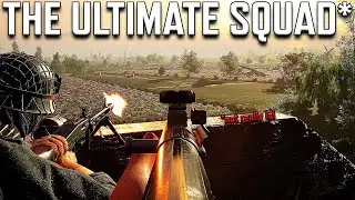 A Squad Of 6 Content Creators Went To War One Day in Hell Let Loose
