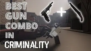 Best Gun Combo In Criminality  - Roblox Criminality