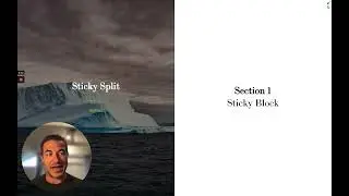 How to combine Sticky Split, Sticky Blocks & Anchor Links on Squarespace with SquareKicker
