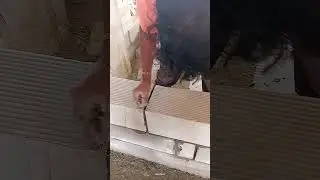 AAC block fixing work