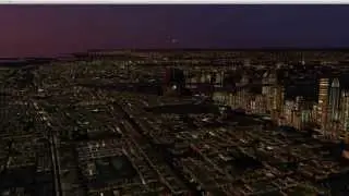 X Plane 10 - Dubai Night Scenery and Tour 100% Realistic