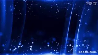 Dynamic blue particle light