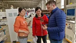 Посещение фабрики по изготовлению станков в Китае BlueElehant