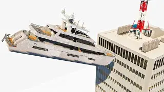SHIPS CRASHING INTO BUILDING 3 | TEARDOWN