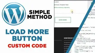 Wordpress Ajax Show Load More Post Button Custom Code - WordPress Tutorial