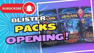 Disney Lorcana Ursula's Return Blister Pack Opening