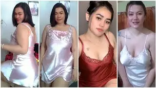 Mamih pakai baju dinas satin tiap malem