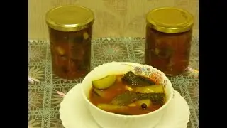 Огурцы с кетчупом. Заготовки на зиму и не только.