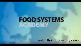 Let’s create a fairer future through food - introducing the free, on-line Food Systems Academy