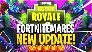 New FORTNITEMARES Battle Royale Update! - New Cube Monsters, Six Shooter Weapon & More In Fortnite!