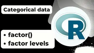 R Tutorial | Create factors with levels in r | factor() in r example