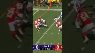 Lamar QUICK Pass to Justice Hill for an EARLY TOUCHDOWN Ravens vs Chiefs 