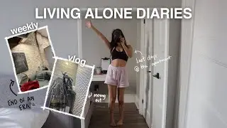 LIVING ALONE DIARIES: busy-ish week, moving out & last days at the apartment