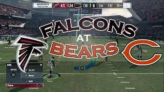 Madden 18-Falcons at Bears-Week 1 Simulation-2nd Quarter