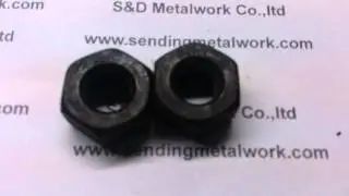 ASTM A194 2H Black, Heavy Hex Nuts
