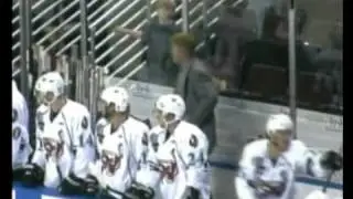 Fight Between the Bossier-Shreveport Mudbugs and the Tulsa Oilers on April 16, 2011