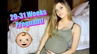 29-31 Week Pregnancy Update + Belly Shot! | Christina Crockett