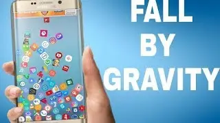 Make icons fall by gravity || latest video 2018