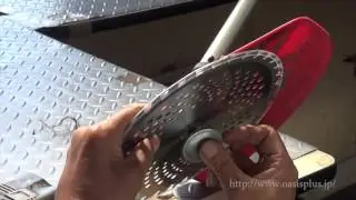 【メンテナンス】タナカ刈払機（草刈機）チップソー取り替え