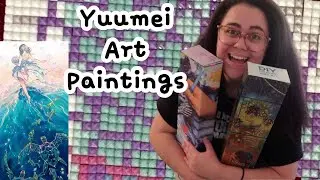 unboxing 6 STUNNING yuumei art diamond art club kits | unboxing the hoard episode #3!