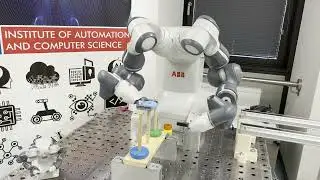 ABB RobotStudio - Solving the Tower of Hanoi problem with the Collaborative Robot YuMi (IRB 14000)
