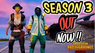 SEASON 3 UPDATE IS HERE !! 💯 | PUBG MOBILE SEASON 3 HYPE 🔥 | 0.7.5 Live Update Download Now !