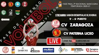 CV ZARAGOZA - CV PATERNA LICEO LEONÉS