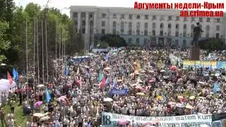 Всекрымский траурный митинг 18 мая в Симферополе