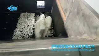 Rigid plastic crusher injection moulding plastic shredder hdpe  plastic waste recycling