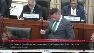 Sen. David Nakhid | Midterm Review - June 11, 2024
