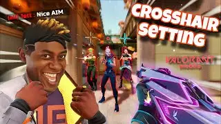 Crosshair setting (guide) VALORANT MOBILE 