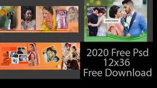 2020 BEST CANDID WEDDING 12X36 PSD FILE PART 5