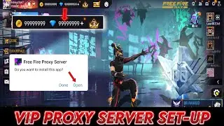 HOW TO DOWNLOAD VIP PROXY SERVER SET-UP || GAMEPLAY PROXY SERVER | FFKIPAS BETA PROXY SERVER