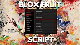 |ROBLOX | Blox Fruits Hack GUI | Auto Farm |