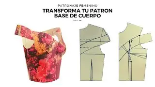 How to Transform Your Basic Pattern into Haute Couture | Complete Tutorial