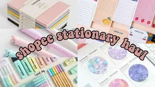Shopee Stationary Haul 🎊🎉