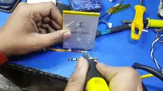 Mobile battery assemble || मोबाइल बैटरी का पट्टा कैसे बदले । mobile battery