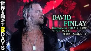 David Finlay's Wrestle Kingdom 18 Tokyo Dome entrance!