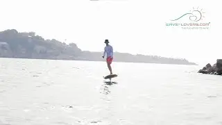 How to learn e-Foil surfing? The great learning video for electric hydrofoil surfing by Wave-Lovers!