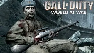 Играю в CALL OF DUTY WORLD AT WAR часть 1