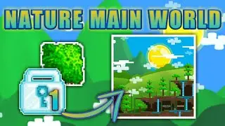 Nature Main World Design | Growtopia World Design