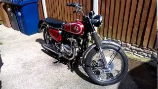 Norton N15 CS - first start-up in 8 years +