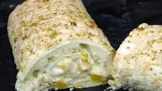 Меренговый рулет / ВКУСНЫЙ РЕЦЕПТ / БЫСТРО ЛЕГКО И ПРОСТО