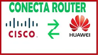 Conectar Redes CISCO & HUAWEI Con eNSP y GNS3 - 2019