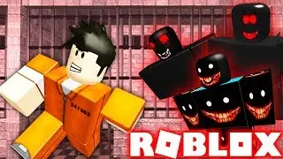 ROBLOX PRISON! The Scary Ending in Roblox Camping Prison Story...